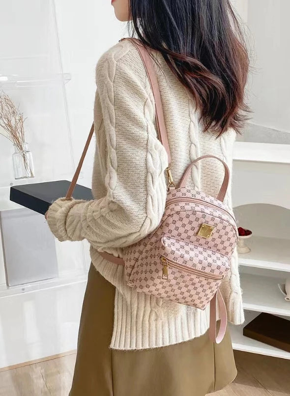 Classic Women Backpack Fashion School Bags Female Daily Shopping Girl Backpacks Schoolbags