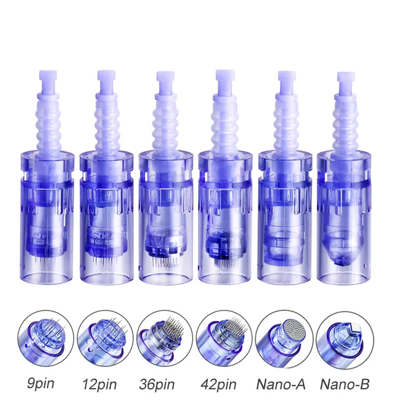 Professional Dr. Pen A6 Cartridge Needle Skin care Kit Derma Microneedle Facial Care Mesotherapy Replacement Tip for A6 Machin