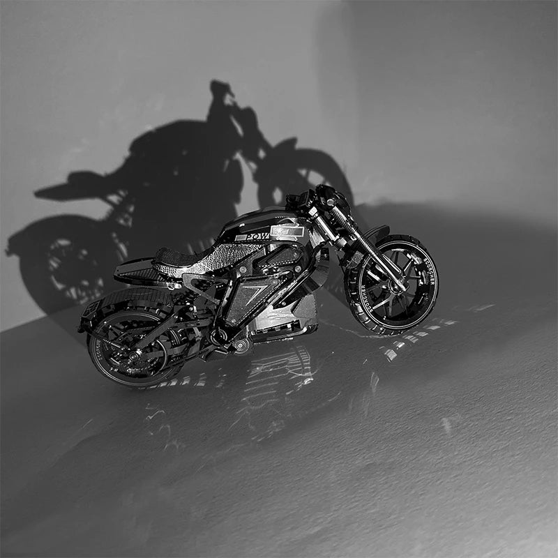 motorbike 3D Metal Puzzle DIY Model Making Kit Adult Toy Birthday Gift