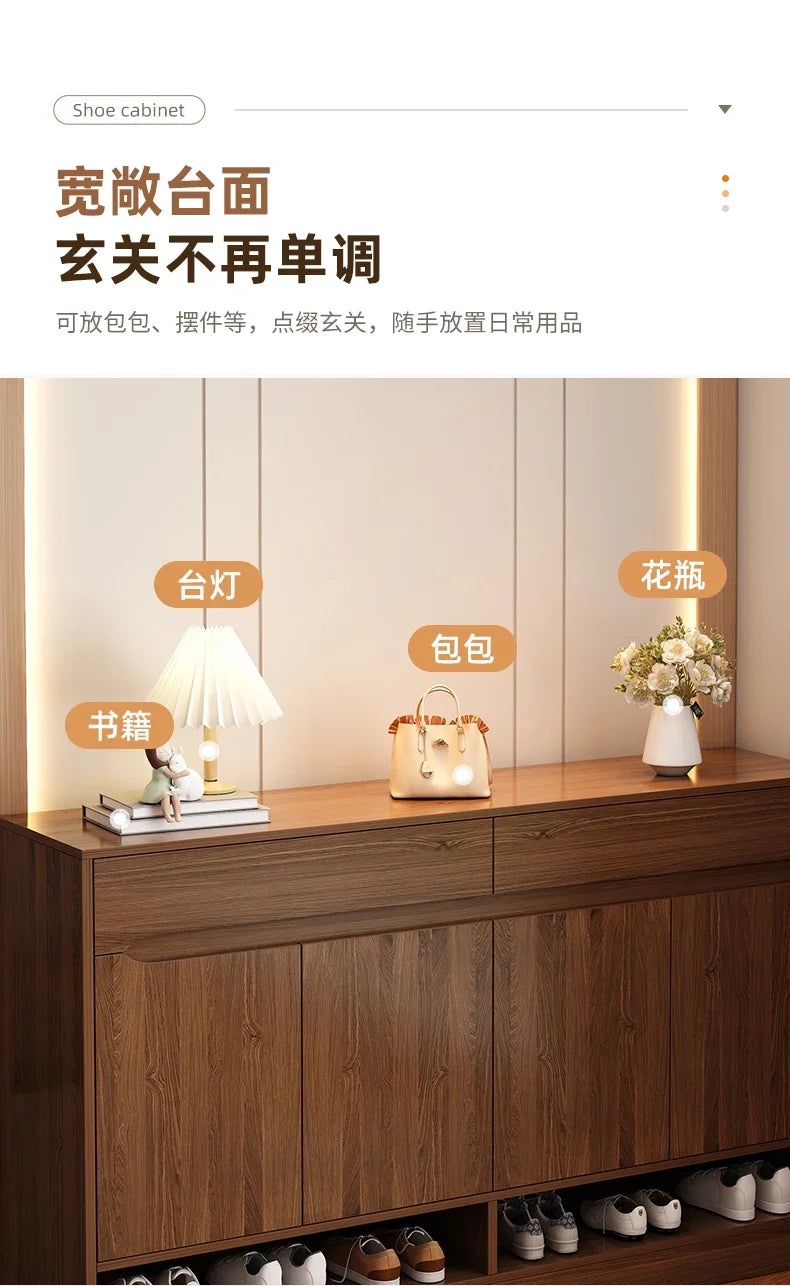 Entrance Hall Organizer Shoe Cabinet Storage Mobile Living Room Shoe Shelf Shelves Space Saving Archivadores Home Furniture