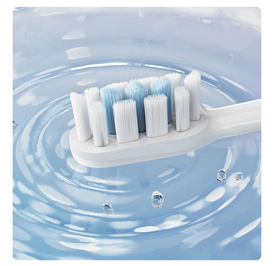 XIAOMI Mijia Sonic Electric Toothbrush T302 3colors 4 Brush Heads IPX8 Water Proof 360° Wireless Charging 4 Modes Cleaning Teeth
