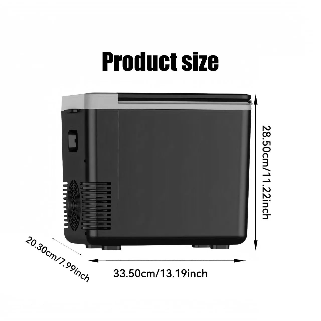 10L mini Refrigerator For Car Home Travel Refrigerator 12V 220V Auto Freezer Cooler & Warmer Electric Fridge Portable Icebox