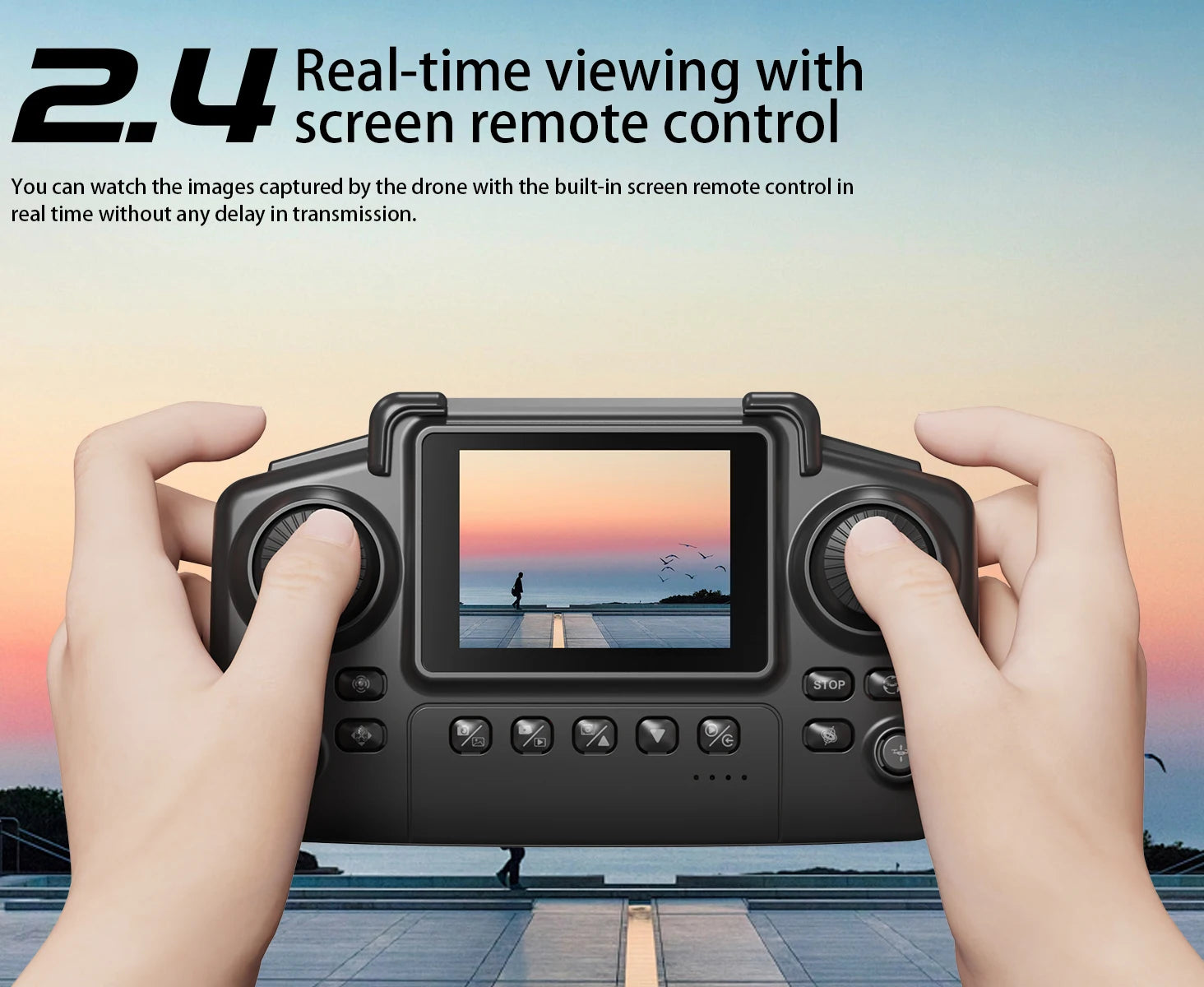 E99 Air Screen Control Drone Professional Wide RC Dron HD 4K Camera Foldable Helicopter Aircraft Quadcopter Drone Kid Gift Toys