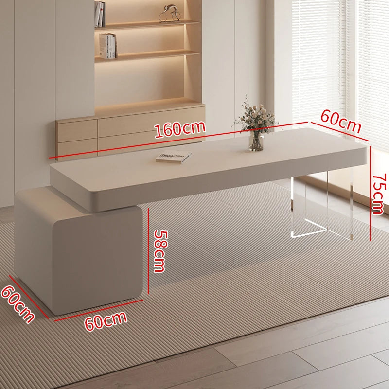 Modern Luxury Rock Slab Computer Desks Pliante Office Table Gaming Table Study Motion Room Desks Gaming Desk Computer Desk