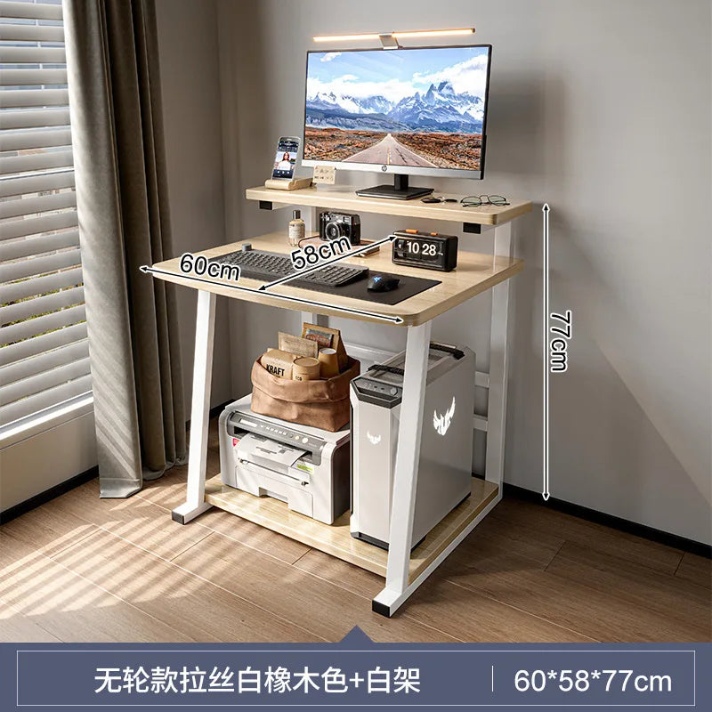 Computer Desk Desktop Small Home Mini Mobile Learning Notebook Bedroom Bedside Table