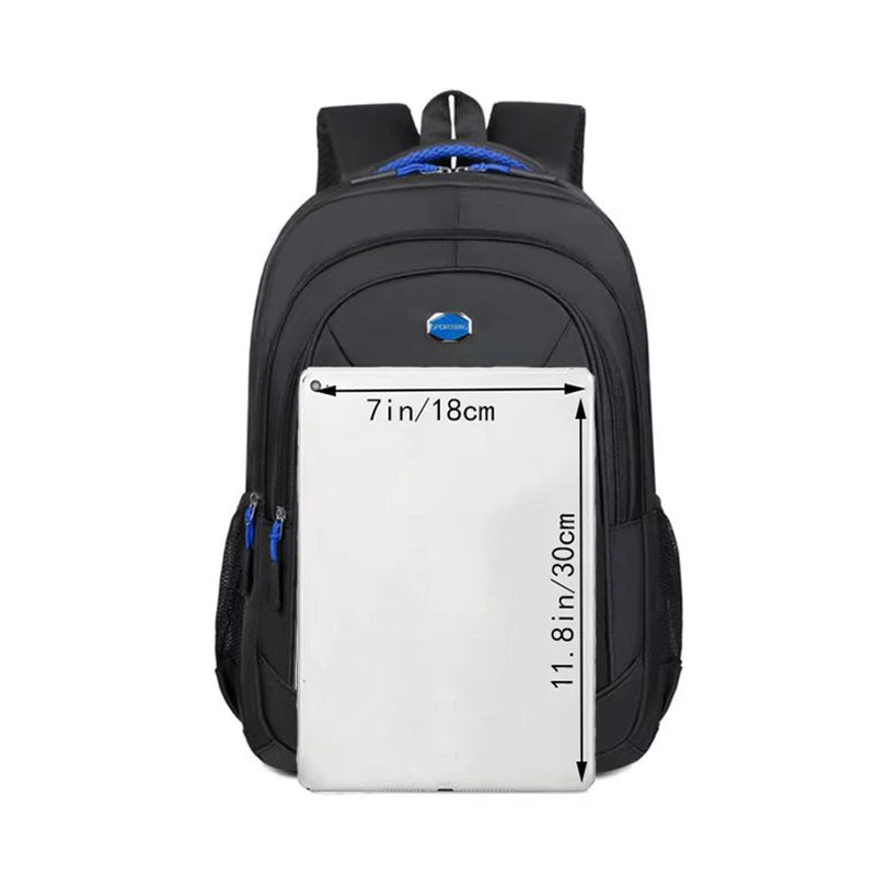 Men's and Women's Double-Shoulder Backpack - Solid Color - Business Travel, Business Trip, Commuting, Casual Use