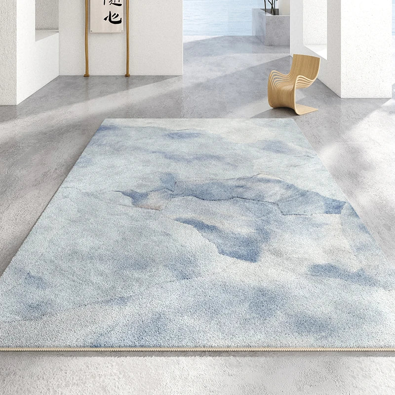 Light Luxury Bedroom Decor Irregular Carpet Large Area Carpets for Living Room Washable Lounge Soft Floor Mat Home Anti-slip Rug