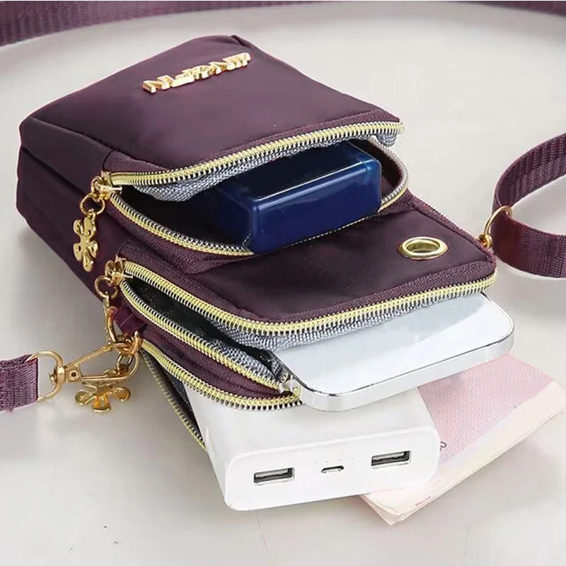 Women's Crossbody Mini Bag, Vertical Wrist Wallet, Phone Pouch, Random Draw Direction, Fashionable and Practical Accessory
