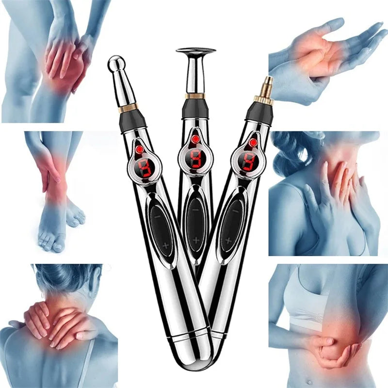 EMS Muscle Machine Body Massager Relaxation Treatments Tennis Acupuncture Pen Massage Tens Fisioterapia Muscle Electrostimulator