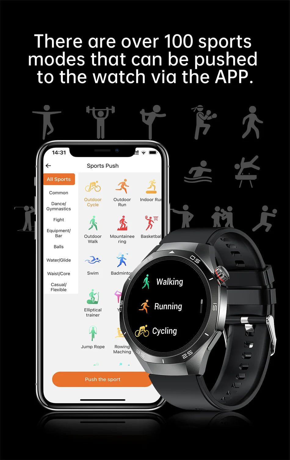 2025 New GT5 Pro GPS Track Smart Watch Men 360*360 AMOLED Screen NFC BT Call Waterproof Health Monitor Man Smartwatches IOS