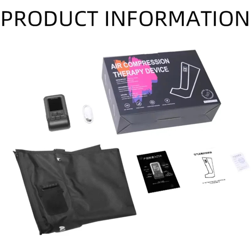 New Arrival Cordless Legs And Feet Air Massage Therapy Recovery Boots Circulation Air Compression Full Leg Massager Machine