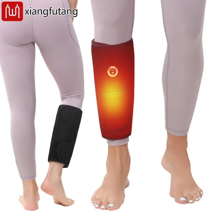 Heating Calf 3 Modes Electric Airbag Compression Leg Heated Calf Foot Heating Muscle Relax Blood Circulation Foot Massage