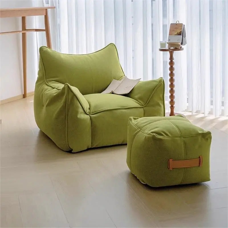 Lazy Man Sofa Demon Internet Celebrity Single Monster Living Room Dog House Balcony Leisure Bedroom Sofa Chair Tatami Bean Bag