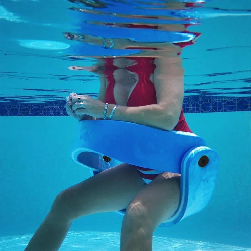 Water Recliner, Float-N-Fold Water Chair, 3 in 1 Foldable Non Inflatable Foam Floating Lounger Chair, Swimming Accessories 2025