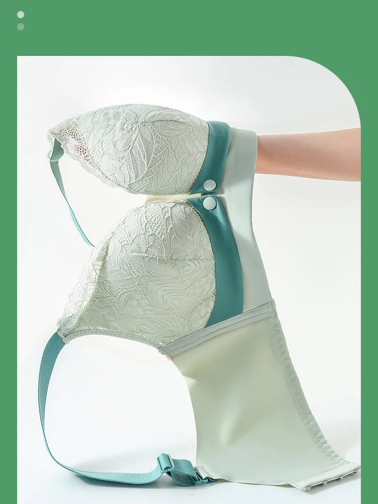 Thin Lace Maternity Breastfeeding Underwear For Women Comfortable Breathable Gathered Anti Sagging Bra For Pregnant Women