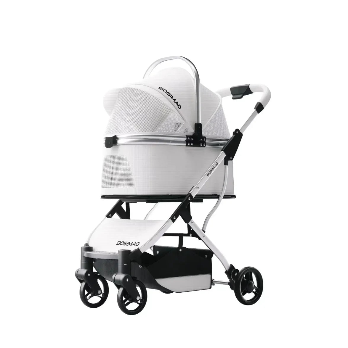 High appearance Pet Stroller Detachable Multifunctional Pet Carrier  Lightweight and Foldable  Portable Pet Stroller Dogs Buggy