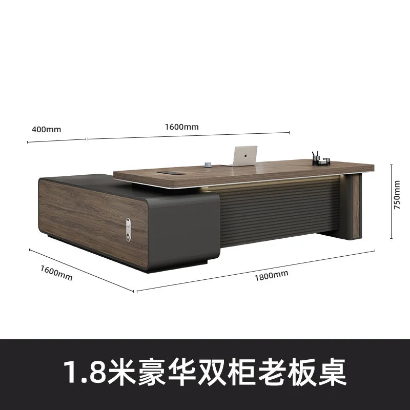 L Shaped Room Desks Computer Commercial Designer Cabinet Table Decoration Chairs Fancy Storage Beistelltisch Furniture