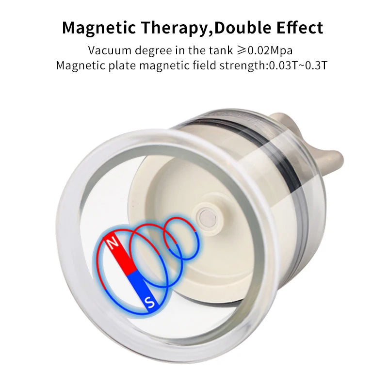 4 Sizes Cupping Therapy Set Body Massage Vacuum Rotating Handle Portable Twist Pump Suction Vacuum Nipple Suckers Cupping Cups