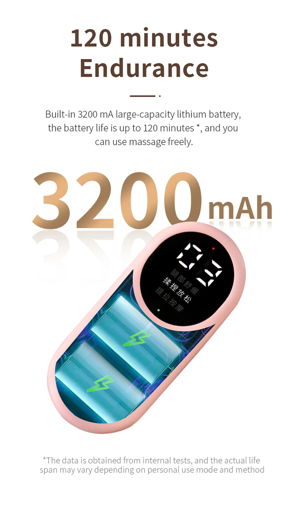 Electric Heated Calf Massager Wireless Air Pressure Leg Massager Hot Compress Calf Massage Machine Promote Blood Circulation