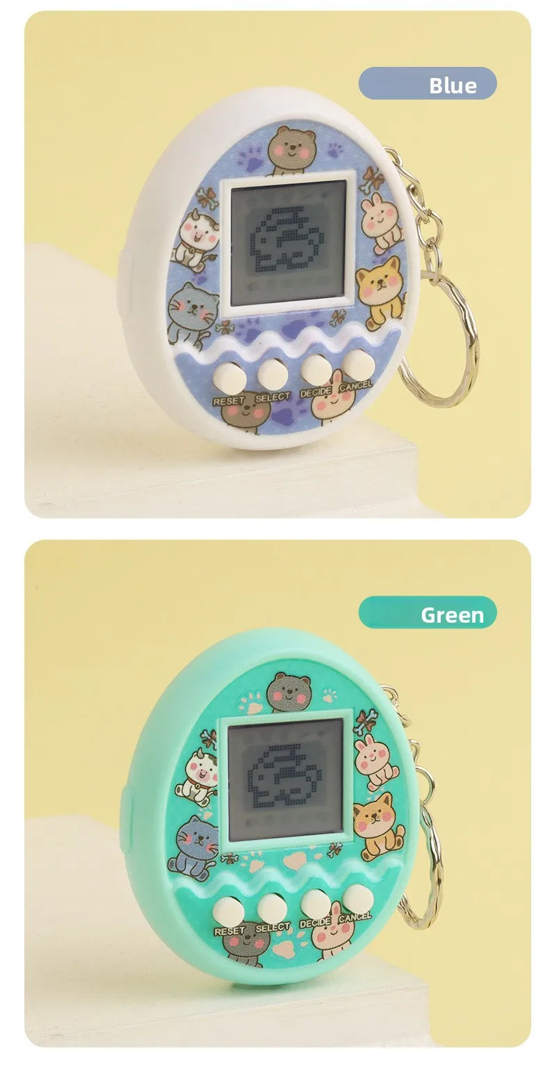 Electronic Pets Kids Game Toys Mini Handheld Game Console Virtual Tamagotchi For Kids Pixel Screen Game Machine Children's Toys