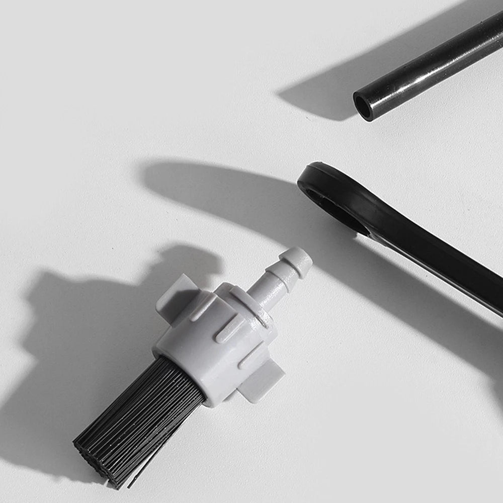 Coffee Machine Steam Cleaning Brush Commercial Brew Head Dirt Replaceable Head Long Handle Cleaning Brush Barista Tool