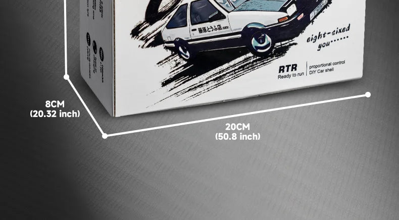 1:64 Desktop RC Drift Car 2.4G High-Speed Racing Car Four-Wheel Mini Desktop Remote Control Car Electric Toy for game party gift