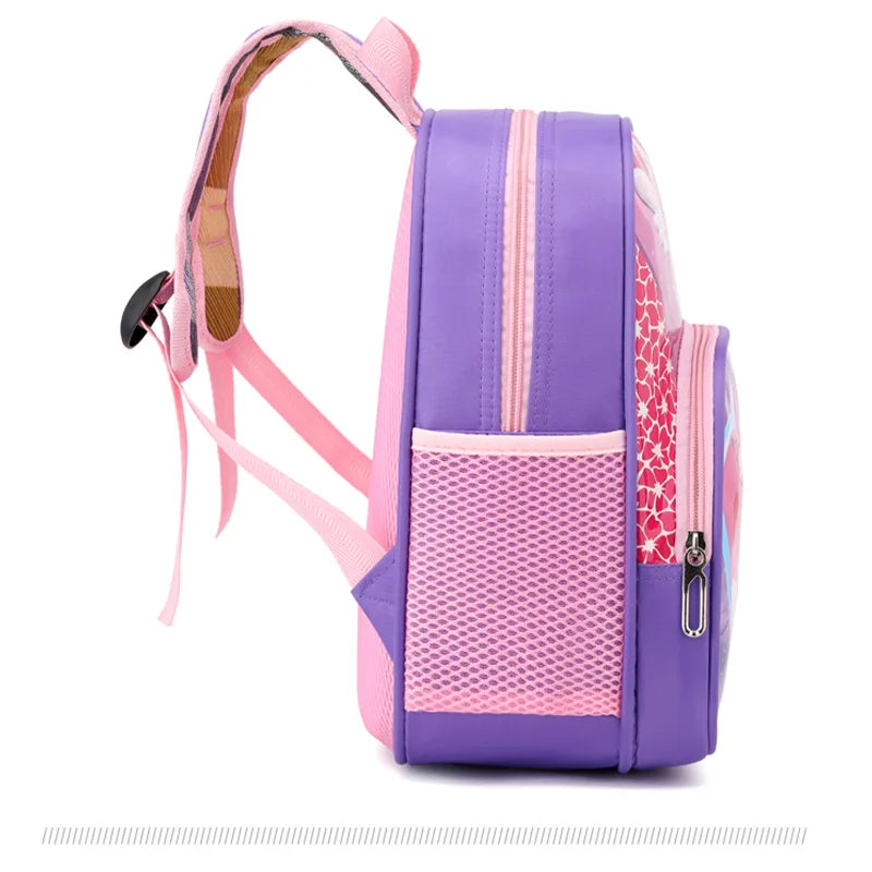 Disney Cars Lightning McQueen 3D Mini Schoolbag Kids Cartoon Stereoscopic Schoolbag Fashion Kawaii Schoolbag Kids