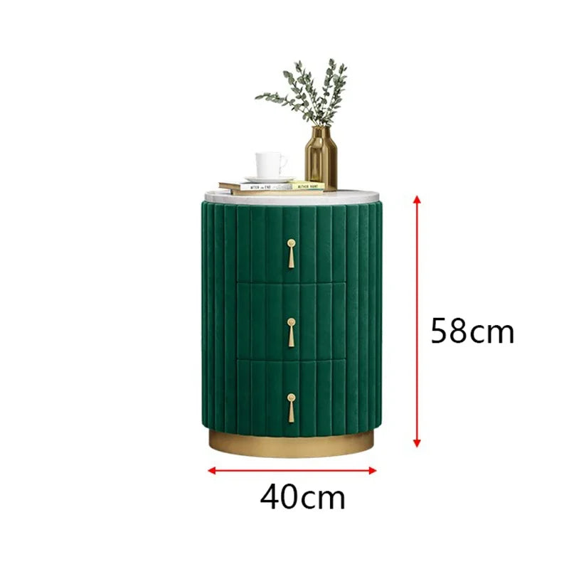 Mobile Side Bed Pink Nightstands Small Modern Modern Luxury Nightstands Space Saving Meuble De Rangement Storage Furnitures