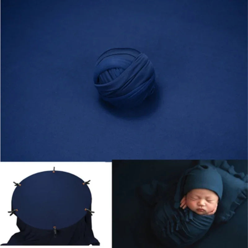 150X170 CM Newborn Photography Props Backdrop Wrap Set Soft Fabrics Shoot Studio Accessories Baby Posing Frame Blankets