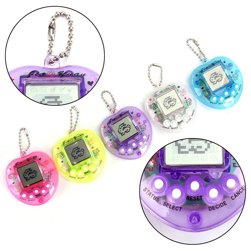 Electronic Pet Game Tamagotchi original 168 Pets In One Virtual Cyber Pet Electronic Toys Kids Funny Gifts E Pet Pixel Play Toy