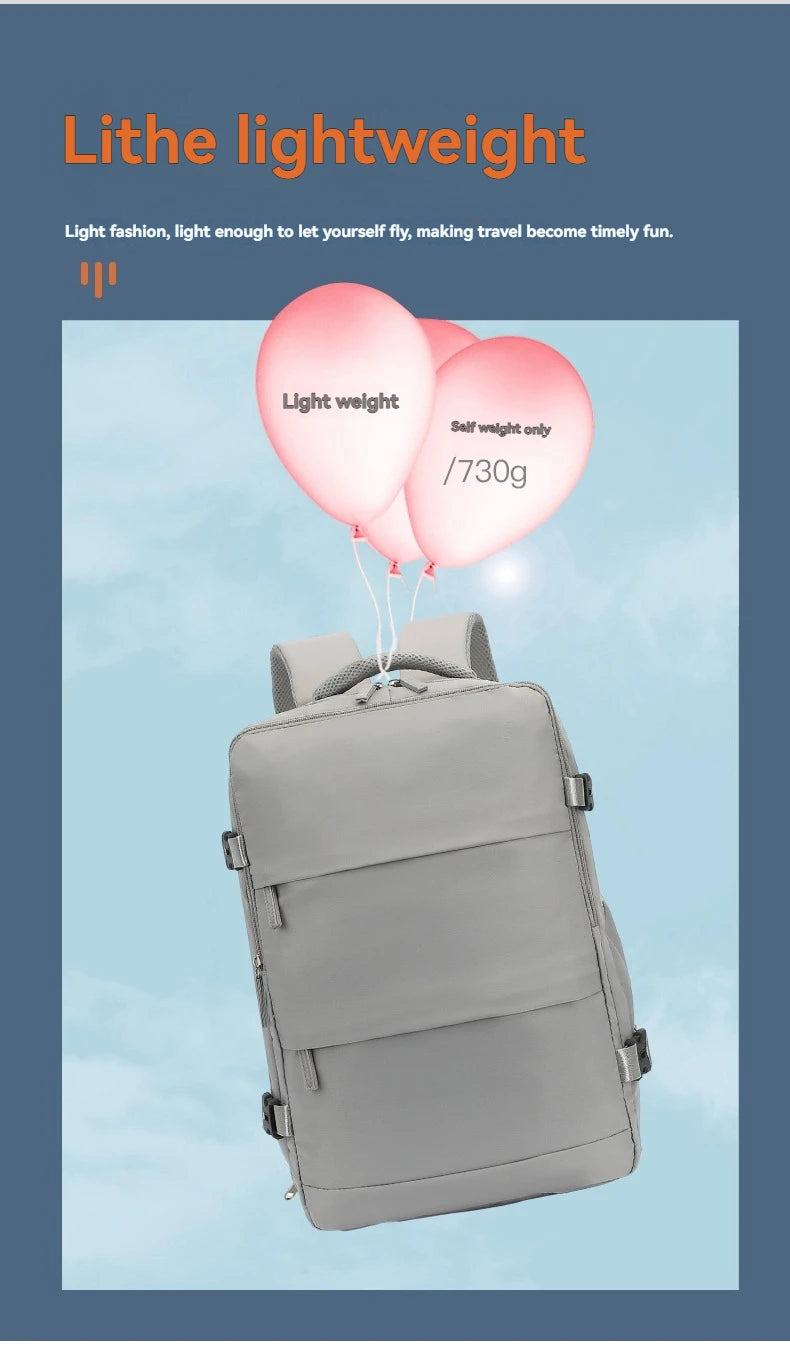 Lumin Backpack 42x18x29 Cabin Bag Travel Backpack for Men Women Hand Luggage Leisure Laptop Backpack mochila para viaje cabina