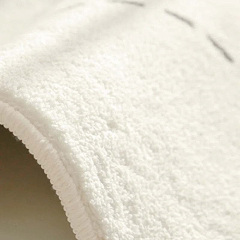 Modern Style Bedroom Decor Line Carpet Anti-slip Carpets for Living Room Thick Plush Lounge Oval Floor Mat Fluffy Soft Study Rug