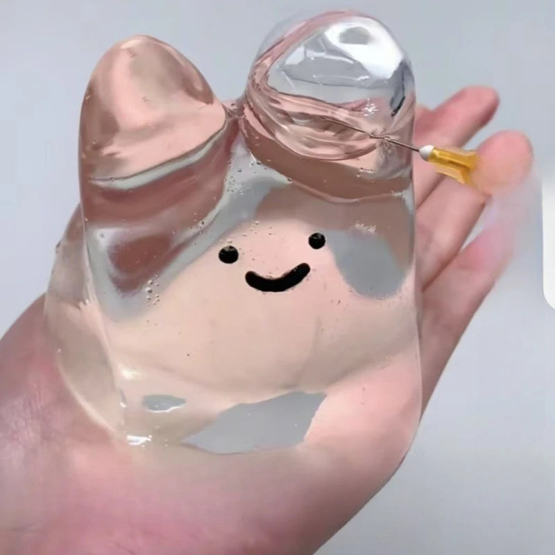 Squishy Bubble Pop Fidget Toy, Squeeze Sensory Ball & Octopus Popper, Anti-Anxiety Toy for Adults Kids, ASMR Fun Party Gift