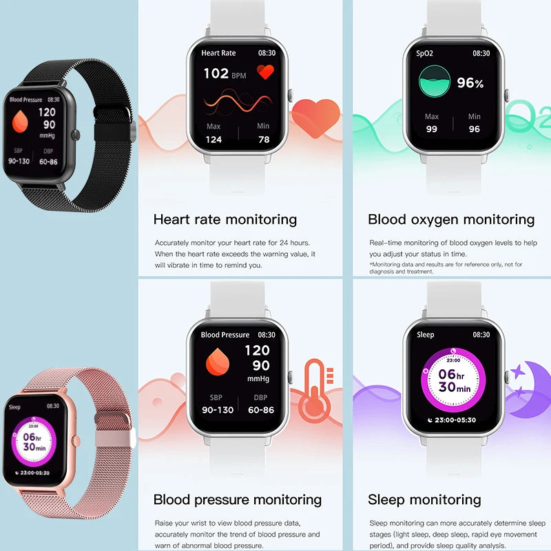 For Xiaomi Watch 5 Upgraded Smart Watch Men Woman Bluetooth Call Sports Fitness Heart Rate IP68 Waterproof Smart Watch 2026 New