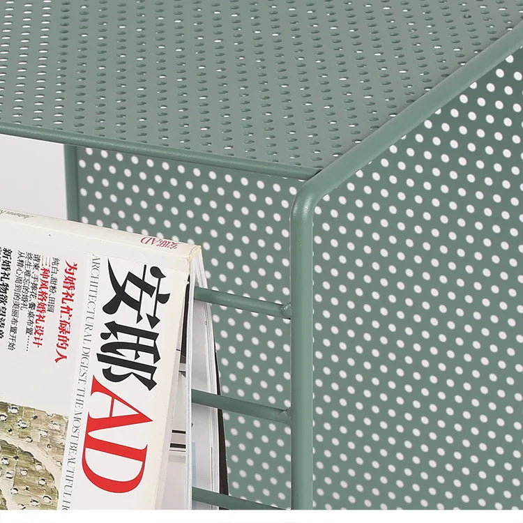 Nordic Multifunctional Wrought Iron Sofa Coffee Table Home Living Room Furniture TV Cabinet Combination Coffee Table Decoration