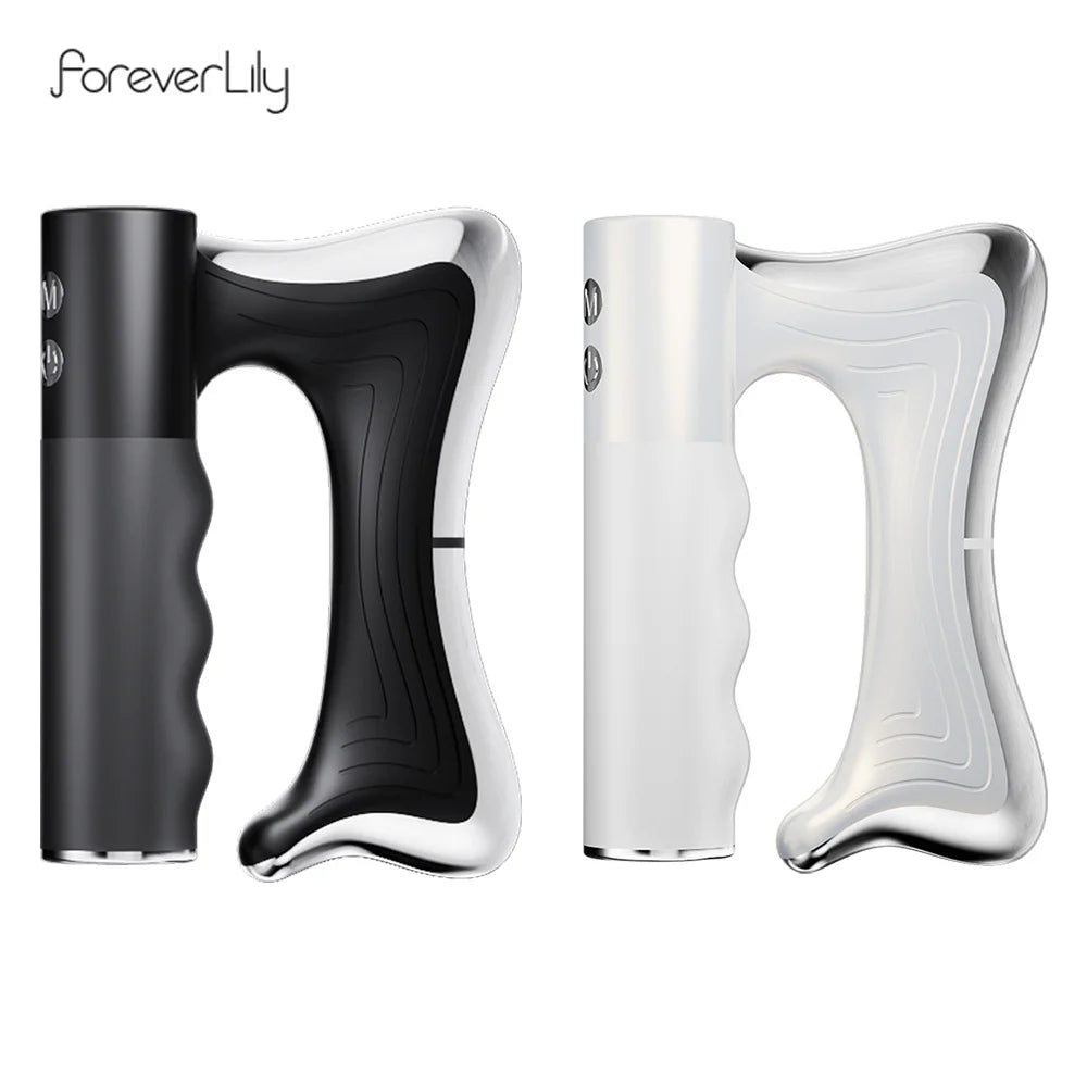 Electric Fascia Massager Body Massage Muscle Scraper Fascia Knife Fitness Vibration Muscle Relaxation Body Lifting Massage Blade