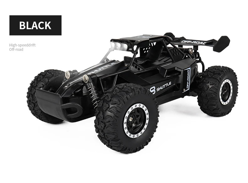 ZWN 1:16/1:20 2.4G Model RC Car With LED Light 2WD Off-road Remote Control Climbing Vehicle Outdoor Cars Toy Gifts for Kids