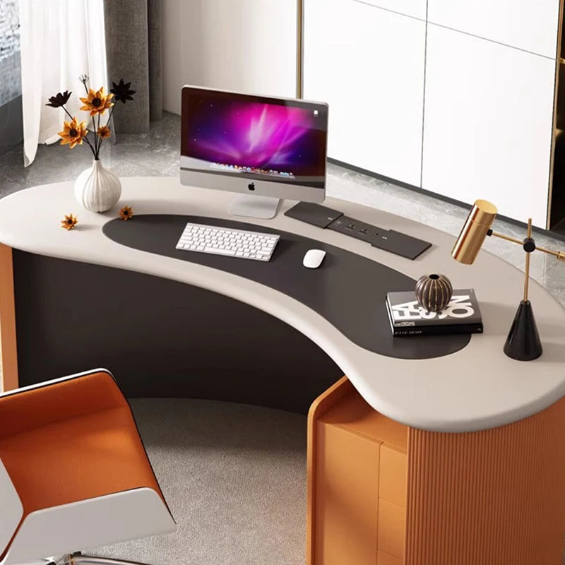 Crafts Aesthetic Office Desk Display Minimalist Cute Small Office Desk Study Modern Escritorio Oficina Commercial Furniture