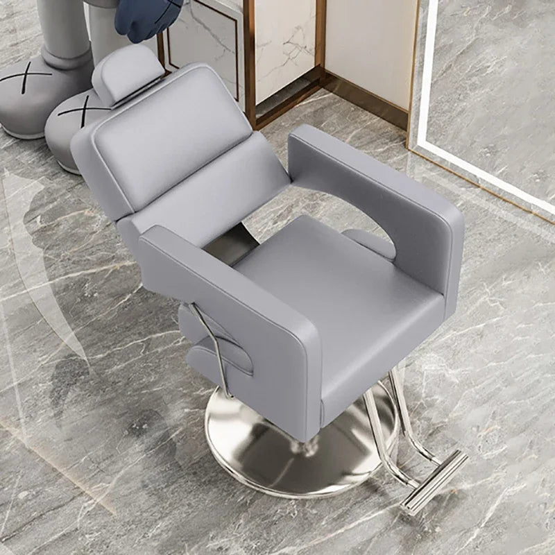 Barber Shop Barber Chair, 360° Rotatable, Hydraulic Lift Chairs, New Design, Customizable Hair Salon Store Furniture Wholesale