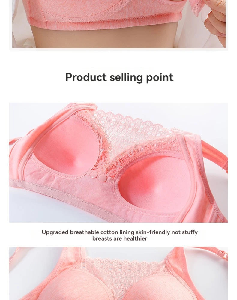 Cotton New Breastfeeding Bras Maternity Nursing Bra for Feeding Clothes for Pregnant Women Maternity Underwear Pregnancy Clothes