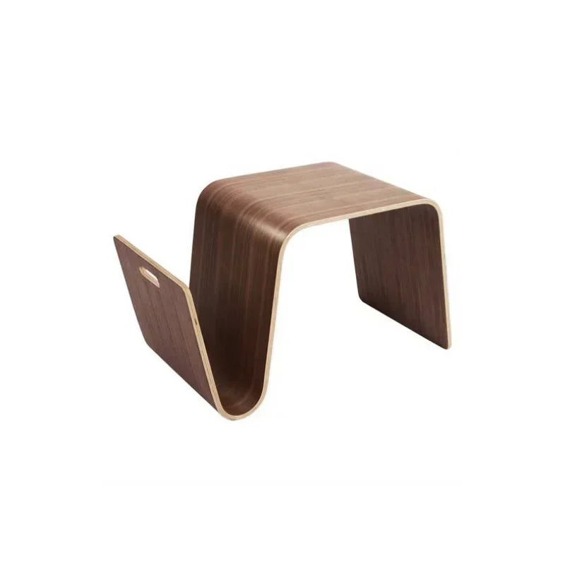 Minimalist Nordic Coffee Table Chic Solid Wood Centerpiece Ideal for Living Rooms and Balcony Corners Simple and Elegant