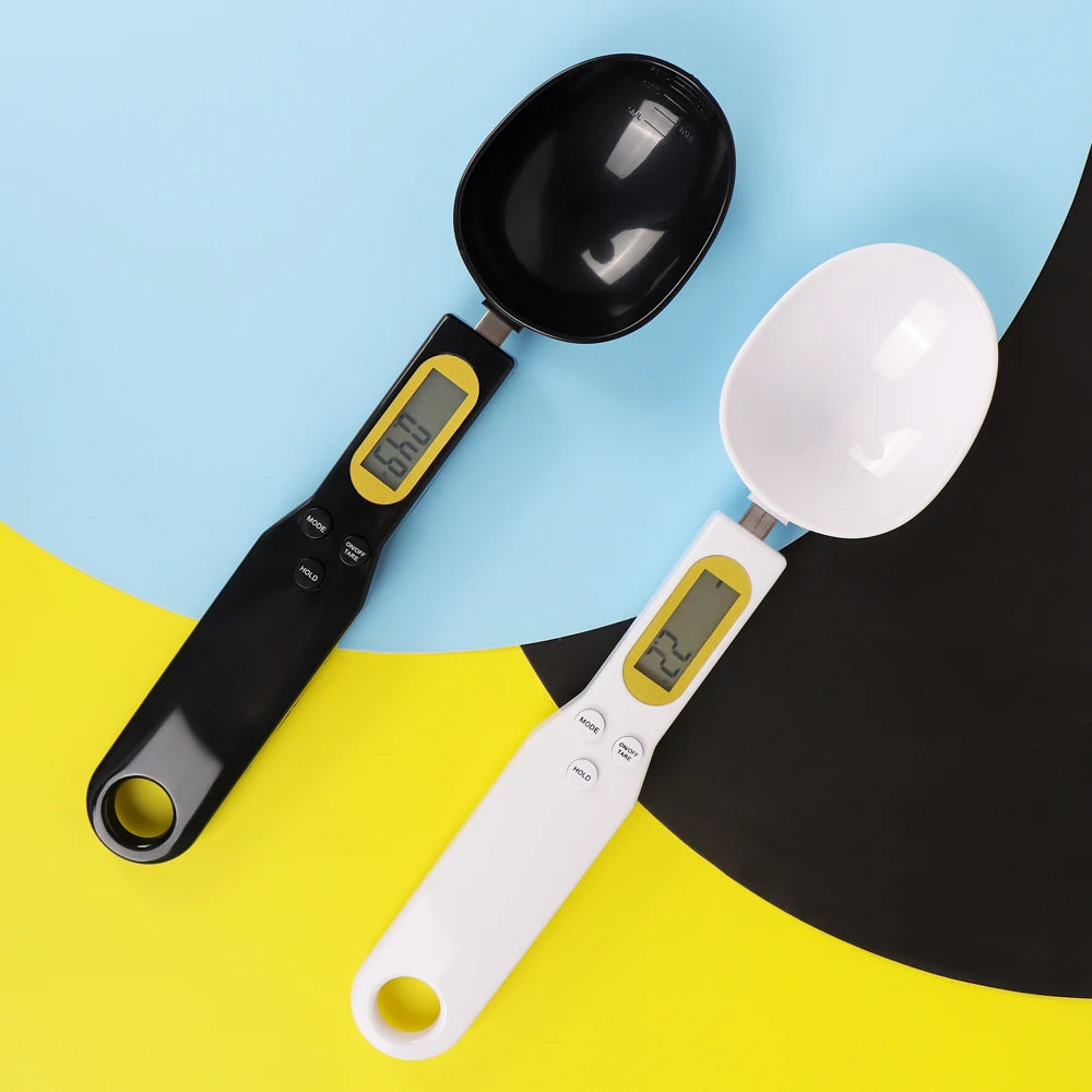 500g/0.1g Spoon Scale LCD Digital Kitchen Measuring Spoon Electronic Food Weight Scale Milk Coffee Cake Baking Accessories