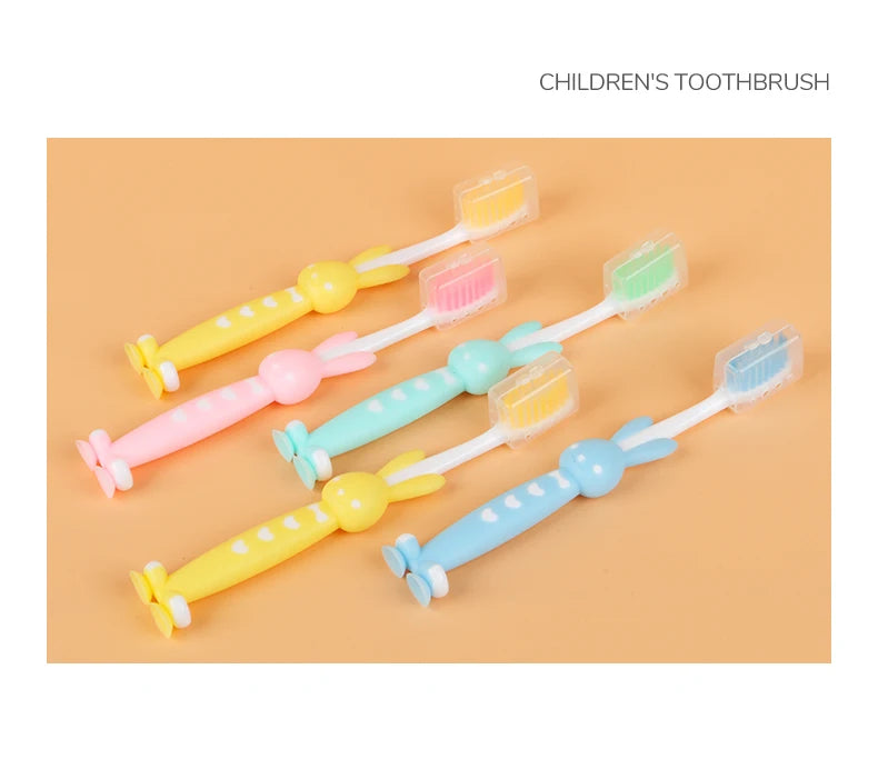 Cartoon Children Toothbrush, Manual Toothbrushes With Extra Soft Bristles For Deep Cleaning Oral Care At Home For Kids