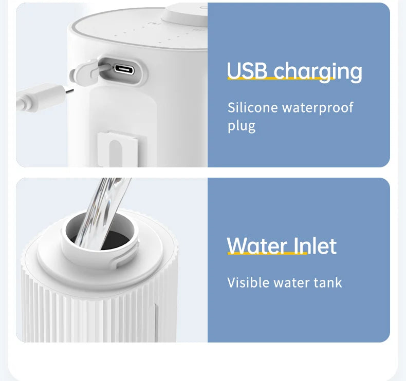 Automatic Soap Dispenser Touchless Foaming Soap Dispenser 380ml USB Rechargeable Electric Foam Soap Dispenser Drip/Foam Optional