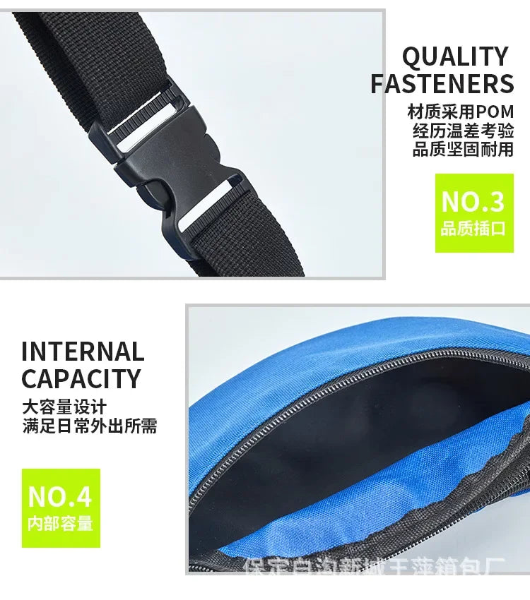 KPop Demon Hunters Girl Waist Bag Movie Anime Kids Fanny Packs Cartoon Cute Crossbody Chest Packs Lightweight Child Belt Bum Bag