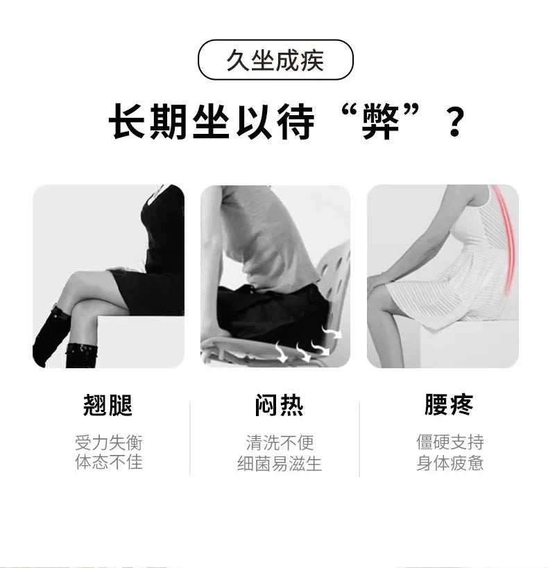 2025 new chenille one-piece chair cushion solid color sedentary bay window backrest cushion office chair cushion