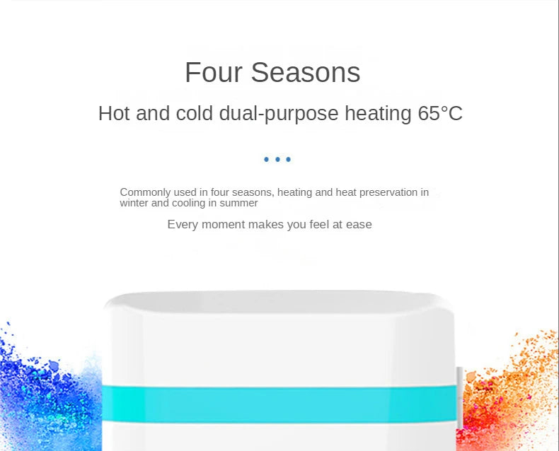 10L Car Refrigerator Mini heating Cooling small refrigerator car home dual-use small dormitory home car dual-use refrigerator