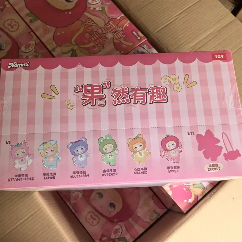Original Nommi Fruit Interesting Maymei V4 Series Blind Box Bags Keychains Pendant Vinyl Figurines Dolls Holiday Gift In Stock