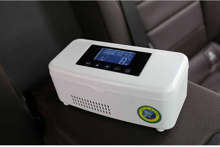 Fridge Cooler Refrigerator Warmer Cooler Drink Freezer Cooler Bag for Insulin Vaccine Cold Diabetes Outdoor Travel Drug