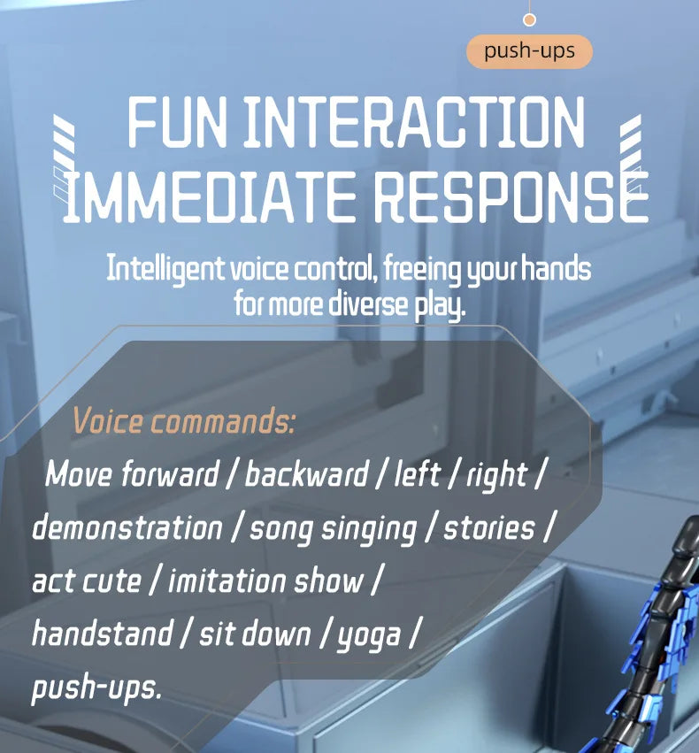 Jjrc R38 Smart Mechanical Tiger Robot Toy Electronic Pet With Touch Gesture Sensing Cross-Border Dancing Stunt Gift